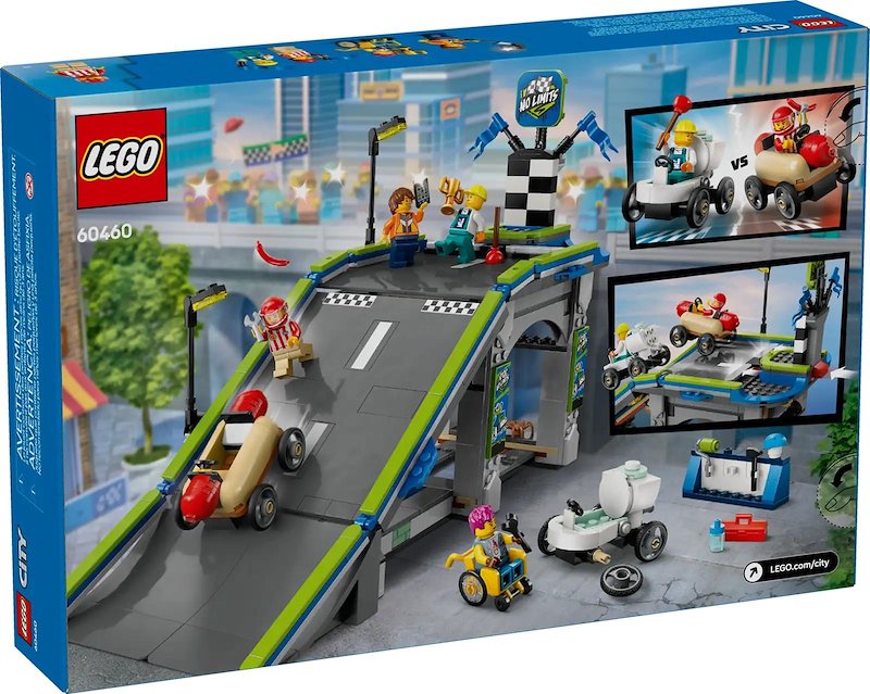 Lego® GARA SULLA PISTA A RAMPE - 60460