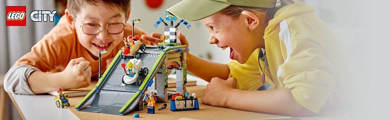 Lego® GARA SULLA PISTA A RAMPE - 60460