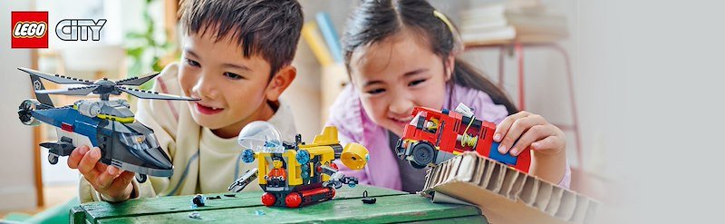 Lego® ELICOTTERO,AUTOPOMPA ESOTTOMARINO-60642