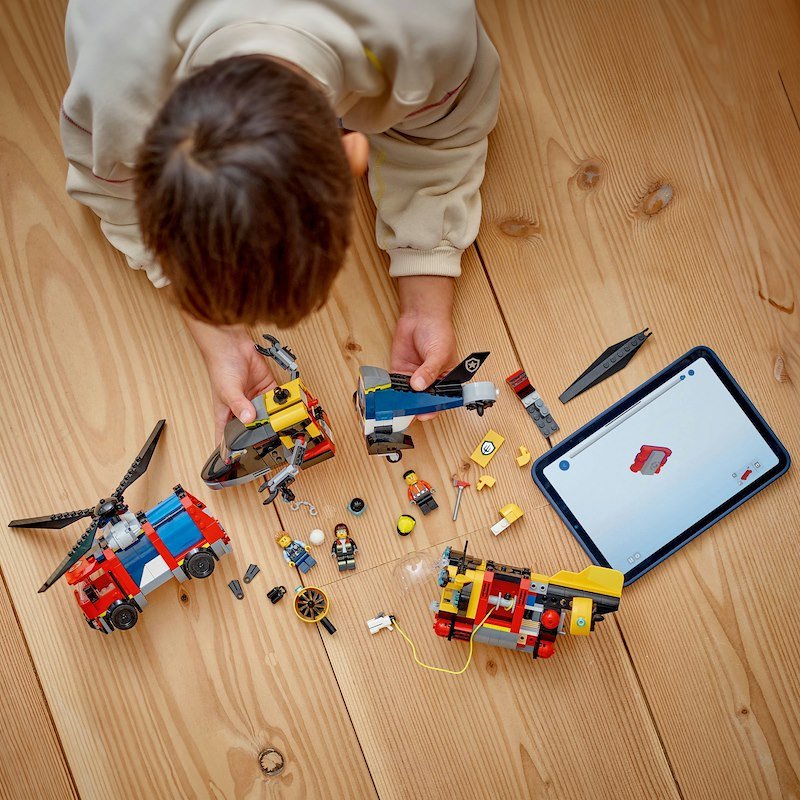 Lego® ELICOTTERO,AUTOPOMPA ESOTTOMARINO-60642
