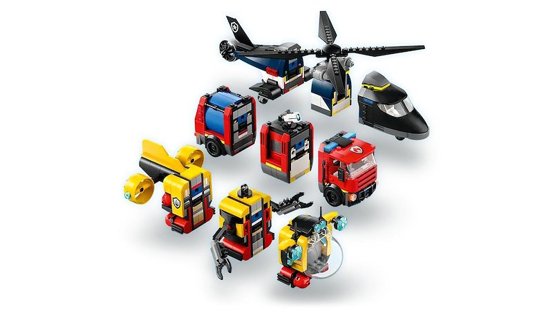 Lego® ELICOTTERO,AUTOPOMPA ESOTTOMARINO-60642