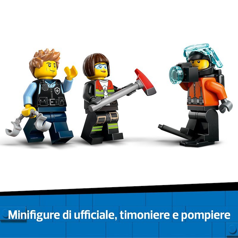 Lego® ELICOTTERO,AUTOPOMPA ESOTTOMARINO-60642