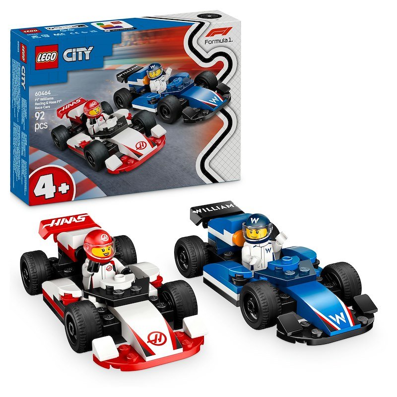 Lego® MONOPOSTO WILLIAMS RACING E HAAS FI- 60640
