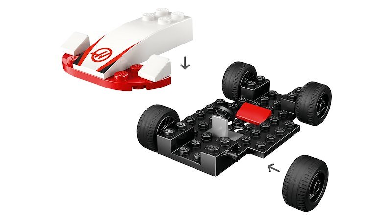 Lego® MONOPOSTO WILLIAMS RACING E HAAS FI- 60640