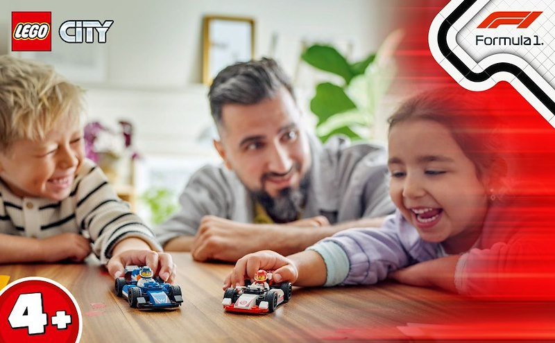 Lego® MONOPOSTO WILLIAMS RACING E HAAS FI- 60640