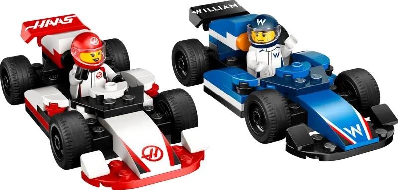 Lego® MONOPOSTO WILLIAMS RACING E HAAS FI- 60640