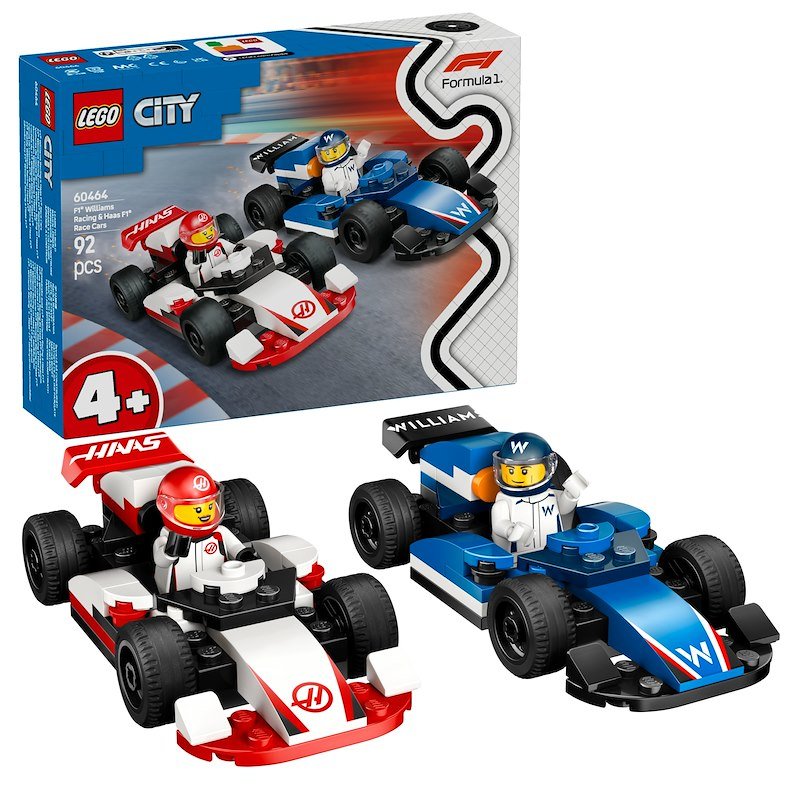 Lego® MONOPOSTO WILLIAMS RACING E HAAS FI- 60640
