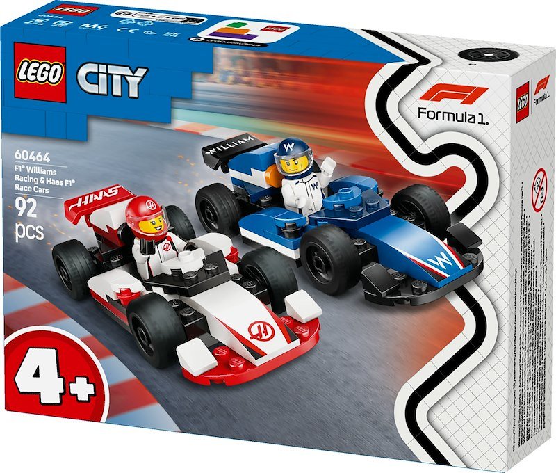 Lego® MONOPOSTO WILLIAMS RACING E HAAS FI- 60640