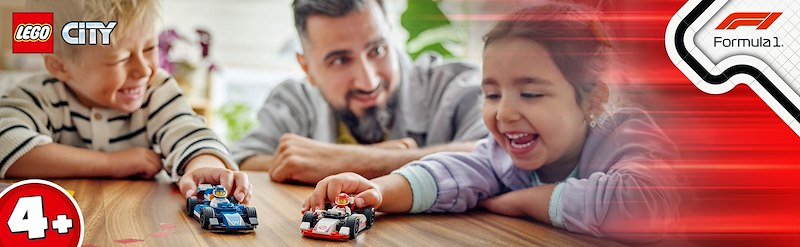 Lego® MONOPOSTO WILLIAMS RACING E HAAS FI- 60640