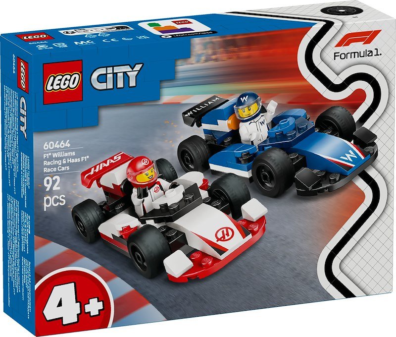 Lego® MONOPOSTO WILLIAMS RACING E HAAS FI- 60640