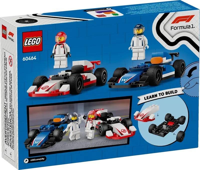 Lego® MONOPOSTO WILLIAMS RACING E HAAS FI- 60640