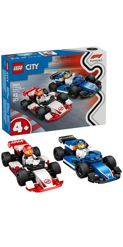 Lego® MONOPOSTO WILLIAMS RACING E HAAS FI- 60640