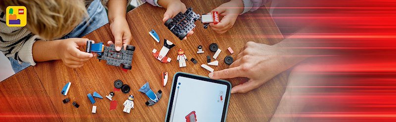 Lego® MONOPOSTO WILLIAMS RACING E HAAS FI- 60640