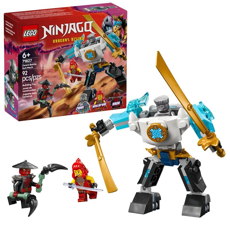 Lego® NINJAGO Mech da battaglia di Zane 71827