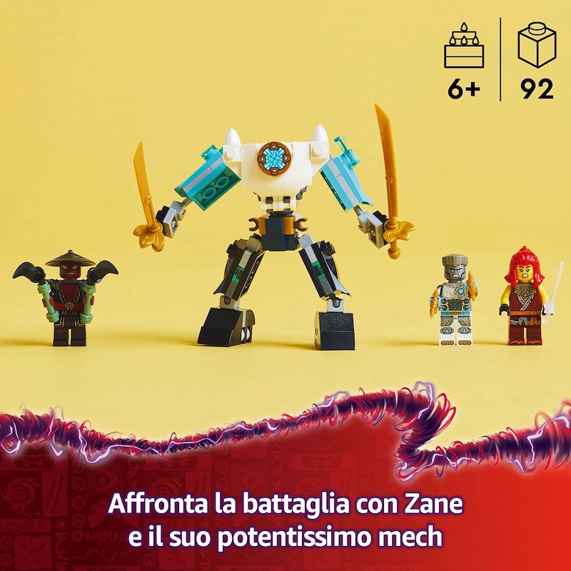 Lego® NINJAGO Mech da battaglia di Zane 71827