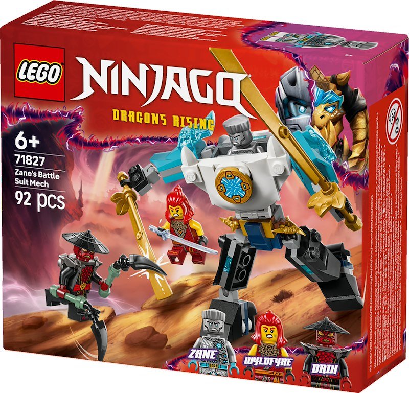 Lego® NINJAGO Mech da battaglia di Zane 71827