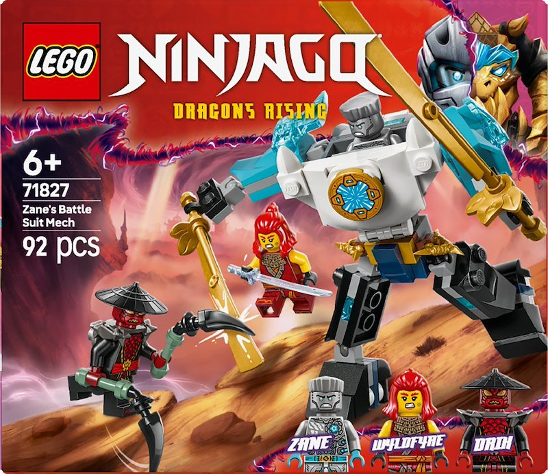 Lego® NINJAGO Mech da battaglia di Zane 71827
