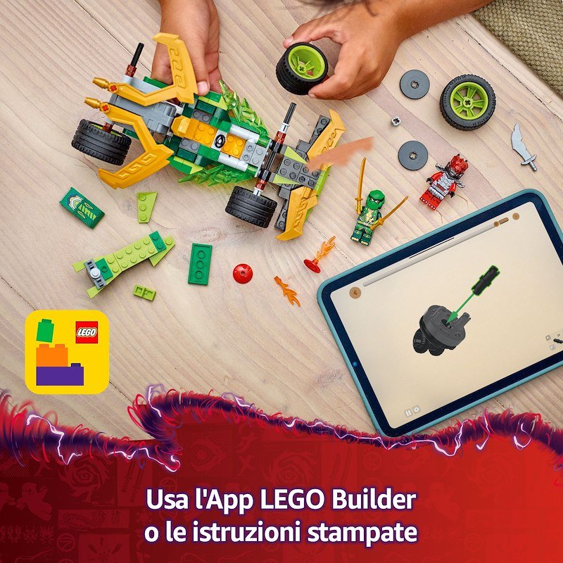 Lego® NINJAGO Racer pull-back di Lloyd 71828