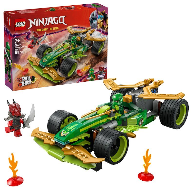 Lego® NINJAGO Racer pull-back di Lloyd 71828