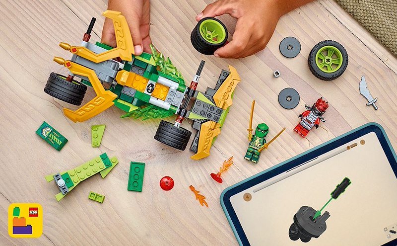 Lego® NINJAGO Racer pull-back di Lloyd 71828