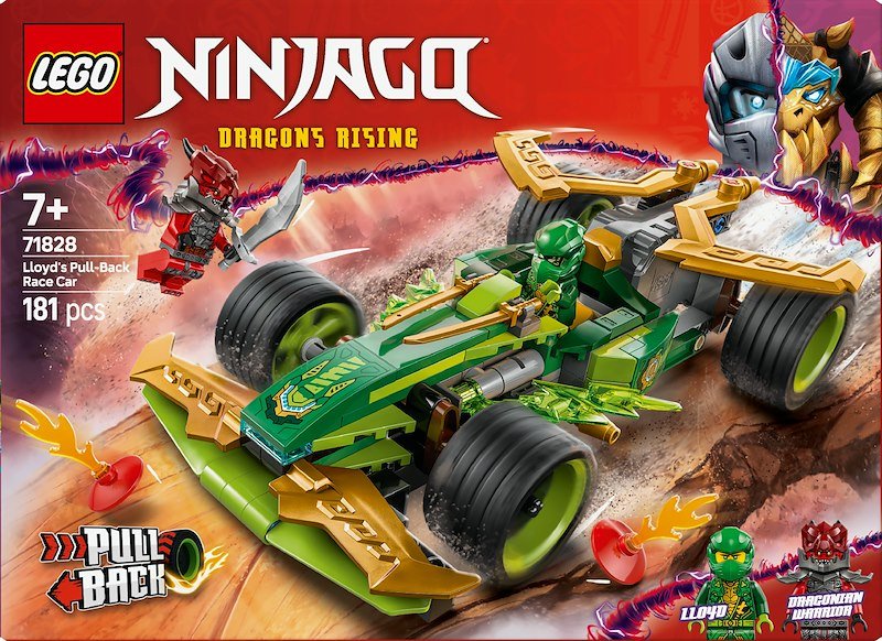 Lego® NINJAGO Racer pull-back di Lloyd 71828