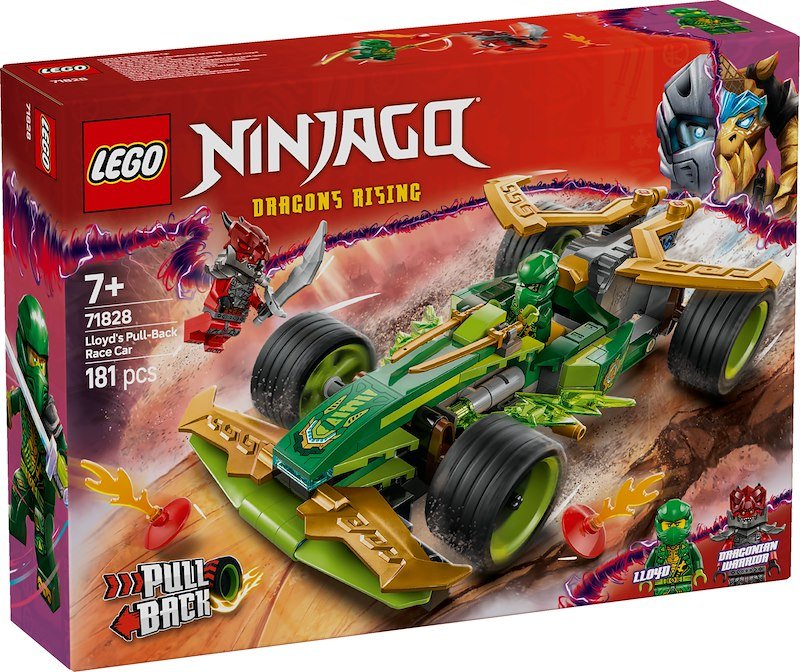 Lego® NINJAGO Racer pull-back di Lloyd 71828