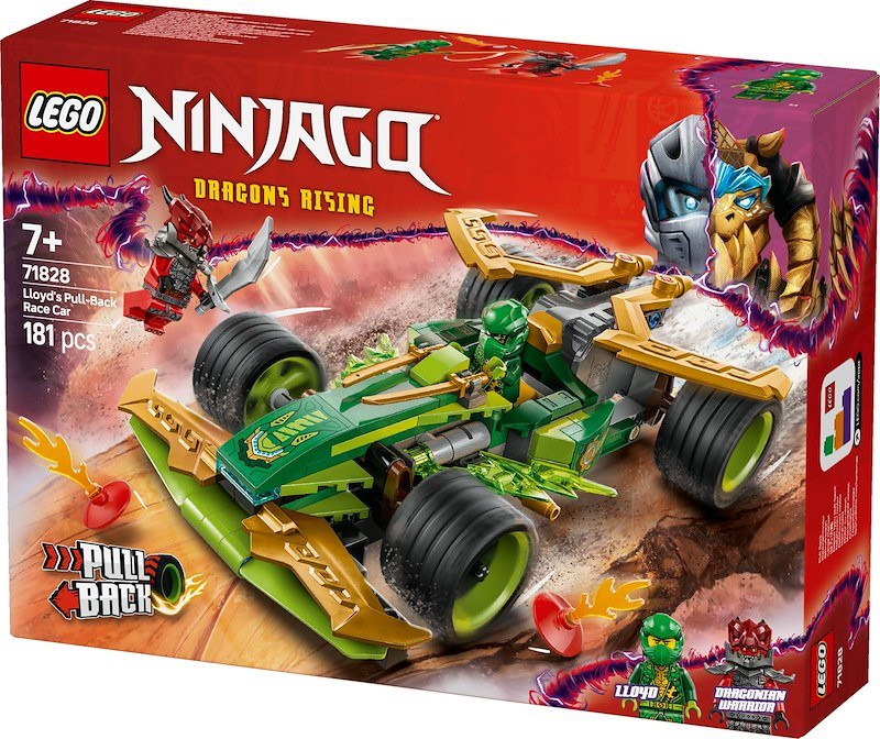 Lego® NINJAGO Racer pull-back di Lloyd 71828