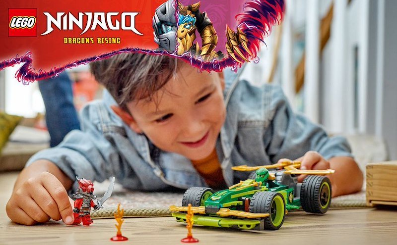 Lego® NINJAGO Racer pull-back di Lloyd 71828