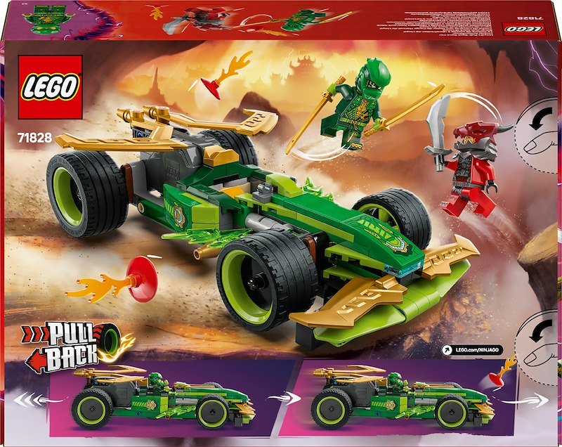 Lego® NINJAGO Racer pull-back di Lloyd 71828