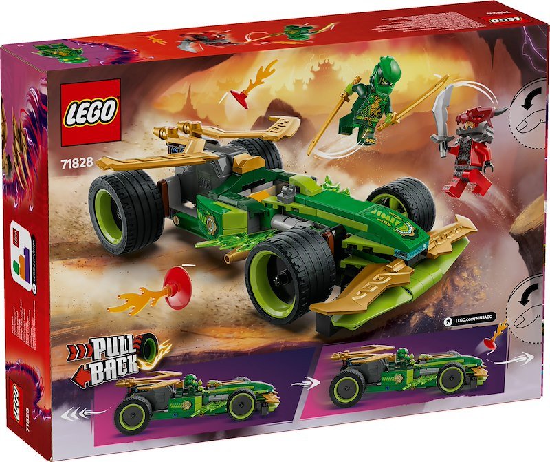Lego® NINJAGO Racer pull-back di Lloyd 71828