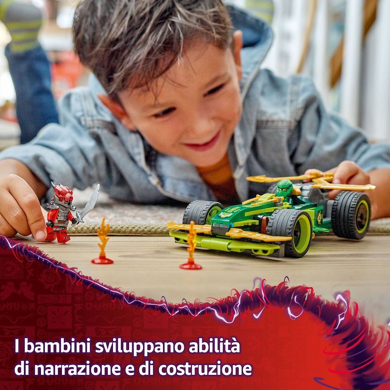 Lego® NINJAGO Racer pull-back di Lloyd 71828