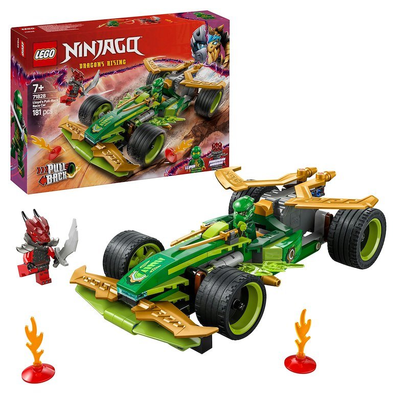 Lego® NINJAGO Racer pull-back di Lloyd 71828