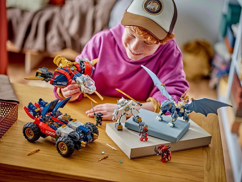 Lego Ninjago Mech Ultra Combinatore di Zane 71834