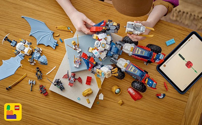 Lego Ninjago Mech Ultra Combinatore di Zane 71834