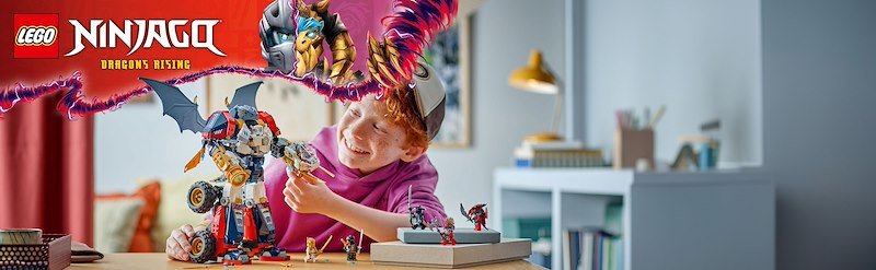 Lego Ninjago Mech Ultra Combinatore di Zane 71834