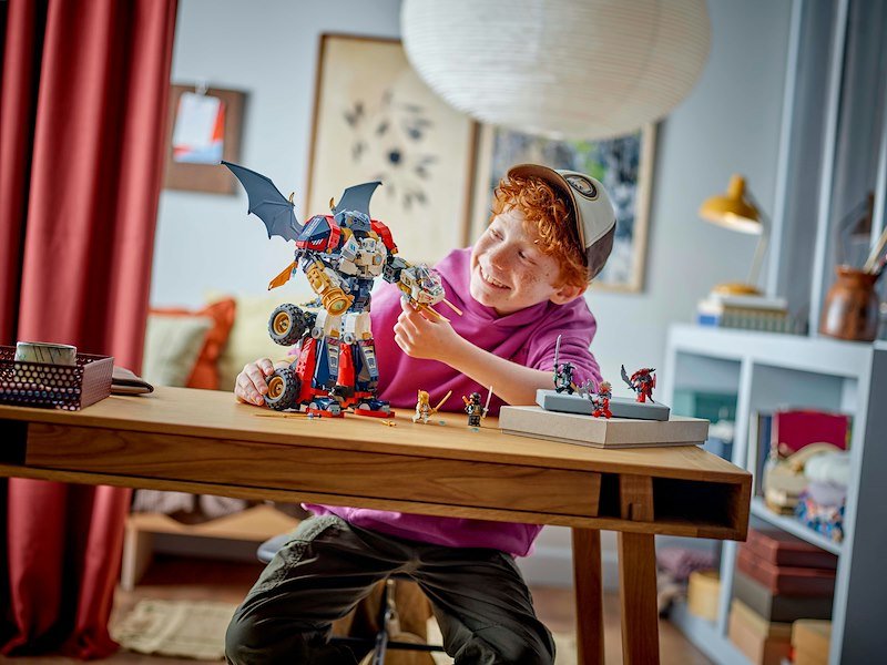 Lego Ninjago Mech Ultra Combinatore di Zane 71834