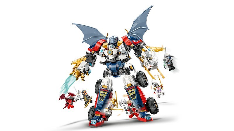 Lego Ninjago Mech Ultra Combinatore di Zane 71834