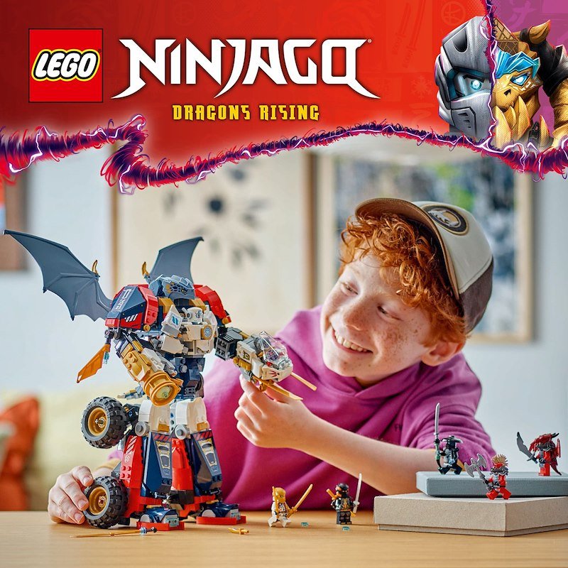 Lego Ninjago Mech Ultra Combinatore di Zane 71834