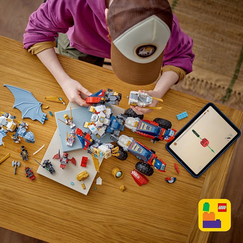 Lego Ninjago Mech Ultra Combinatore di Zane 71834