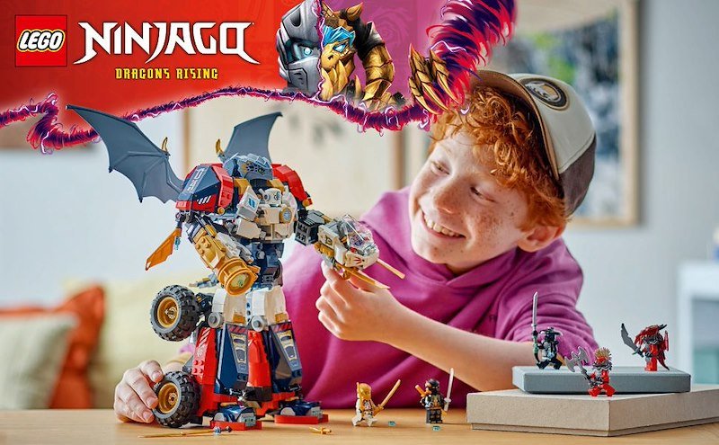 Lego Ninjago Mech Ultra Combinatore di Zane 71834