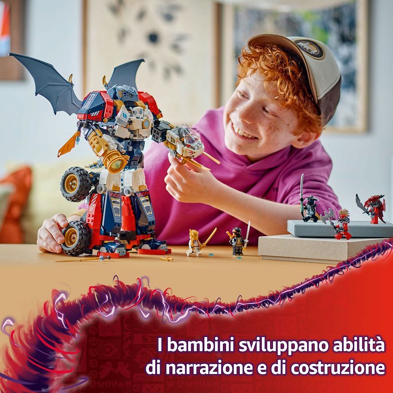 Lego Ninjago Mech Ultra Combinatore di Zane 71834