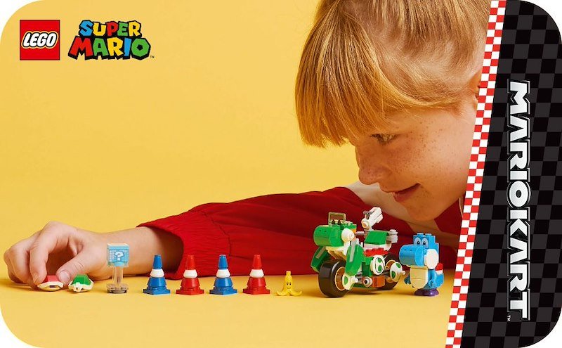 Lego® Super Mario Mario Kart™: Moto Yoshi 72031