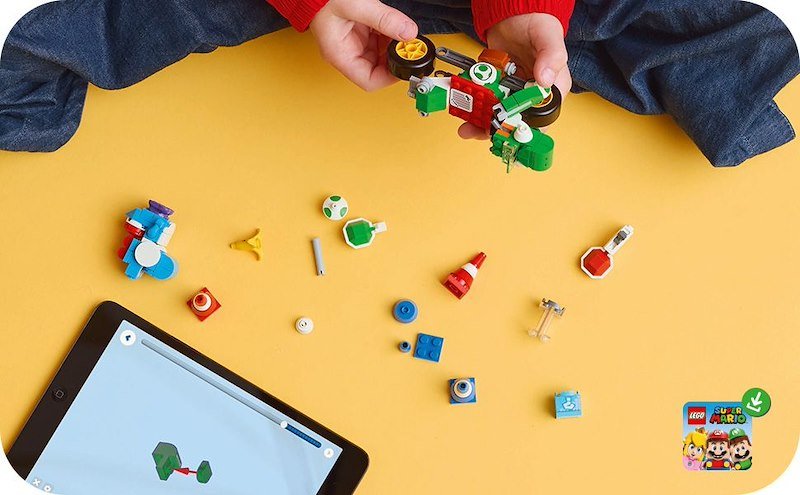 Lego® Super Mario Mario Kart™: Moto Yoshi 72031