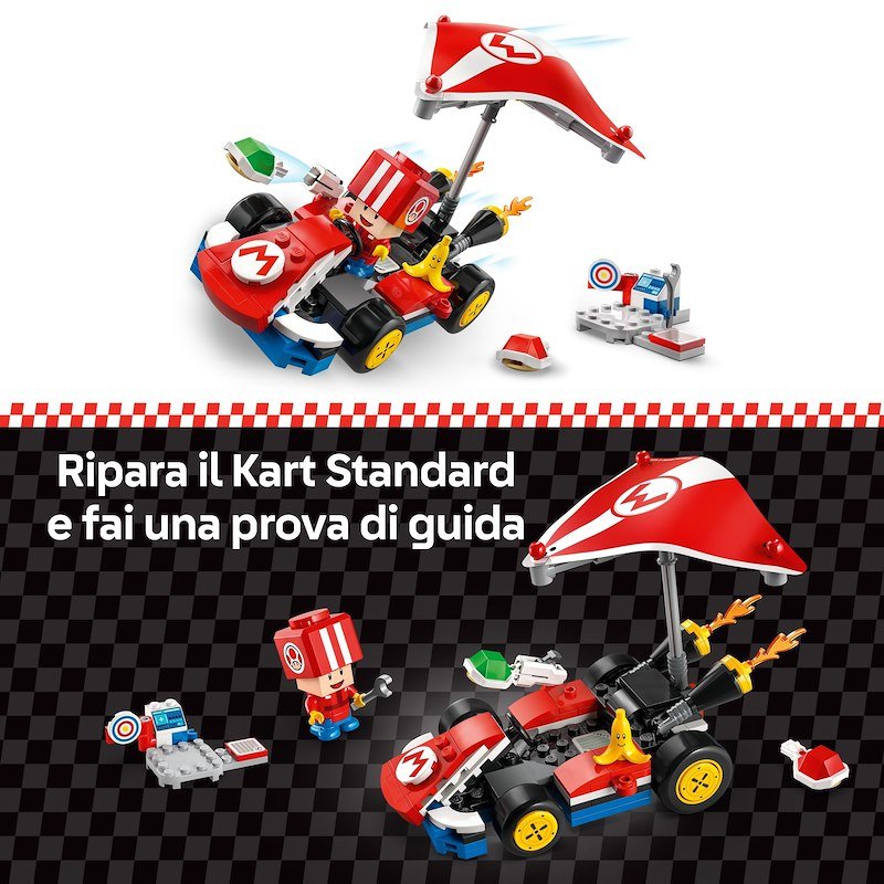 Lego® Super Mario™ Mario Kart™: Kart standard 72032