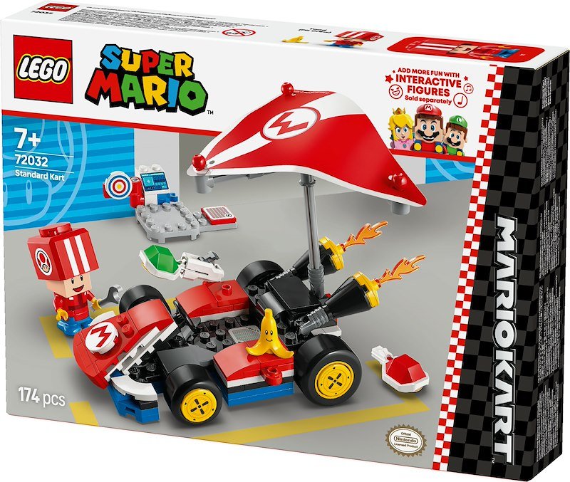 Lego® Super Mario™ Mario Kart™: Kart standard 72032