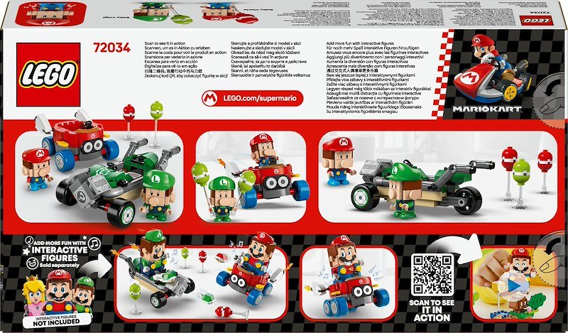 Lego® MARIO BABY VS BABY LUIGI- 72034