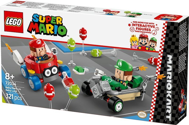 Lego® MARIO BABY VS BABY LUIGI- 72034