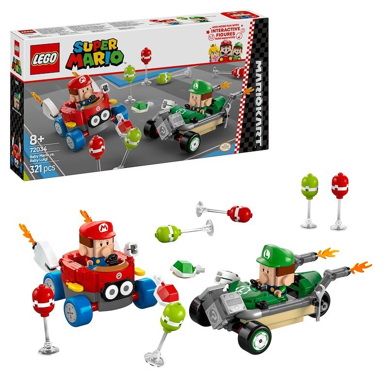 Lego® MARIO BABY VS BABY LUIGI- 72034