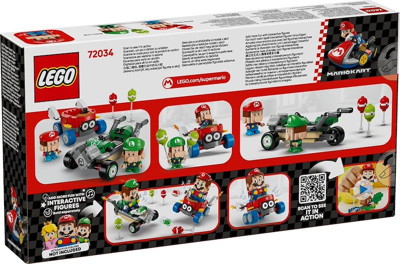 Lego® MARIO BABY VS BABY LUIGI- 72034