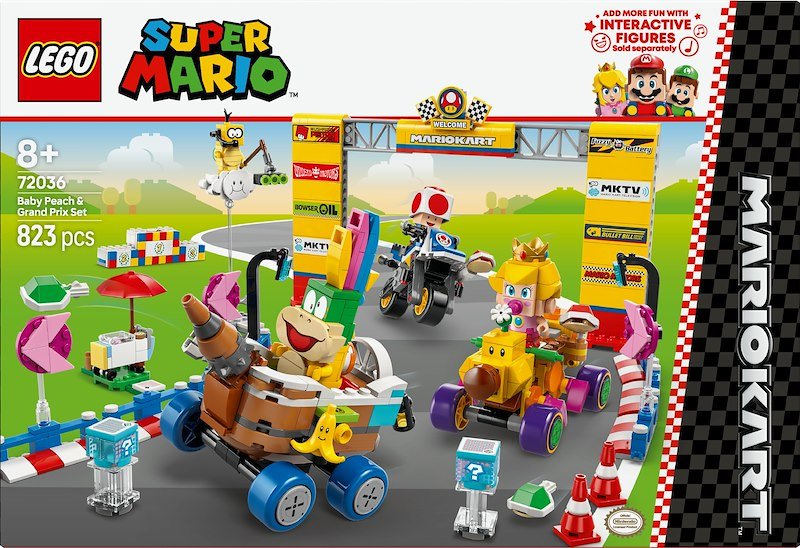 Lego® MARIO KART:PACK BABY PEACH E GRAN PREMIO - 72036